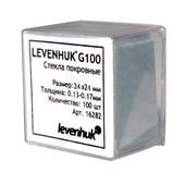 Покровные стекла LEVENHUK G100: купить с доставкой, цены на Аксессуары для микроскопов  от интернет-магазина ООО «Техно-НДТ»