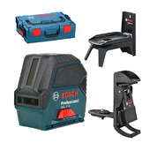 Лазерный уровень Bosch GCL 2-15 Professional + RM1 + BM3 + кейс: купить с доставкой, цены на Лазерные нивелиры Bosch  от интернет-магазина ООО «Техно-НДТ»